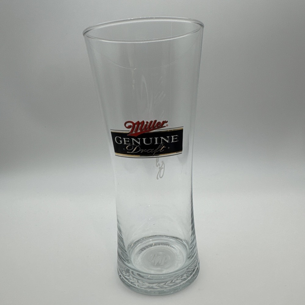 Miller Genuine Draft Frederick Miller Signature Glass